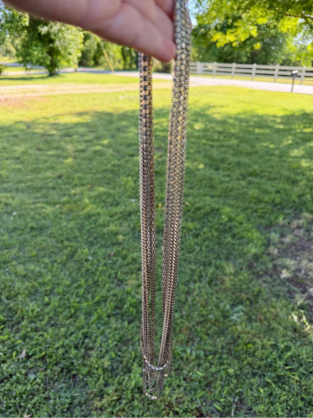 Mixed Gold-Tone Chain Necklace Set